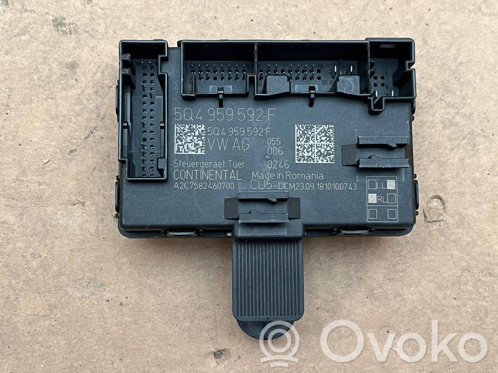 Volkswagen Golf VII Door central lock control unit/module 