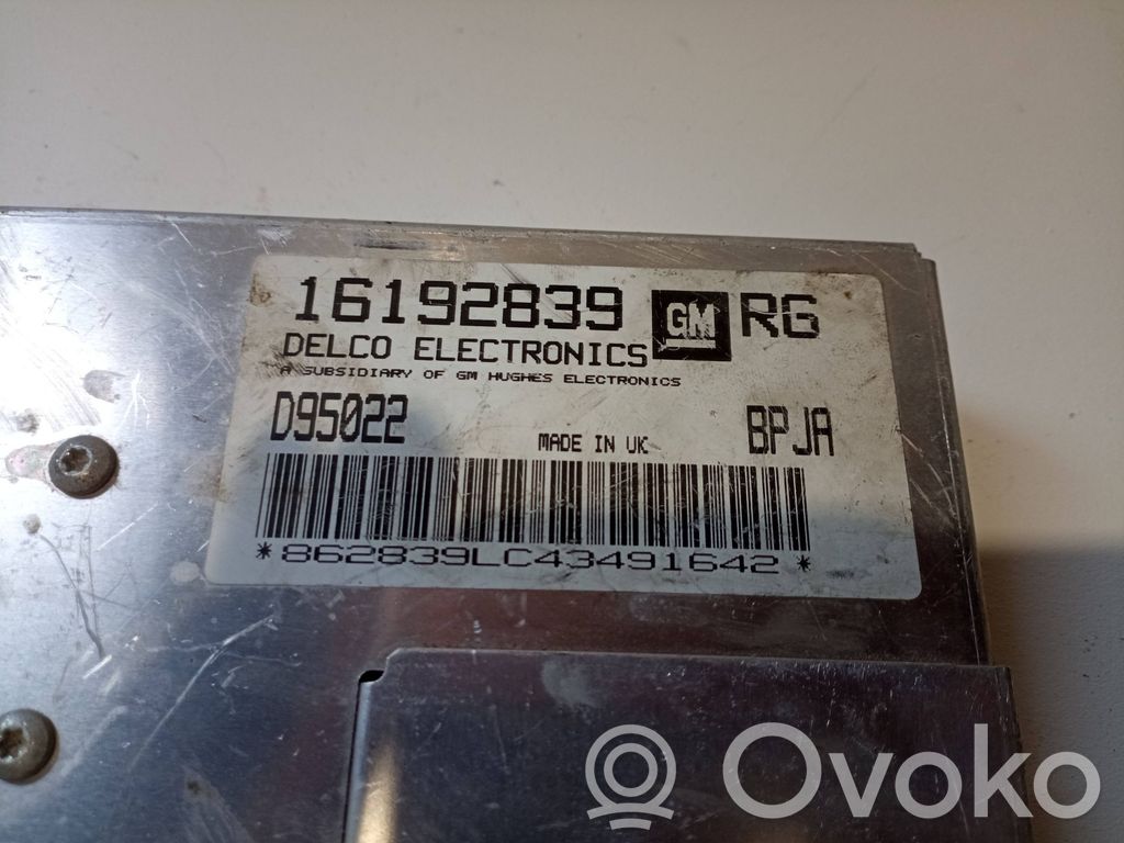 Opel Astra F Engine control unit/module 