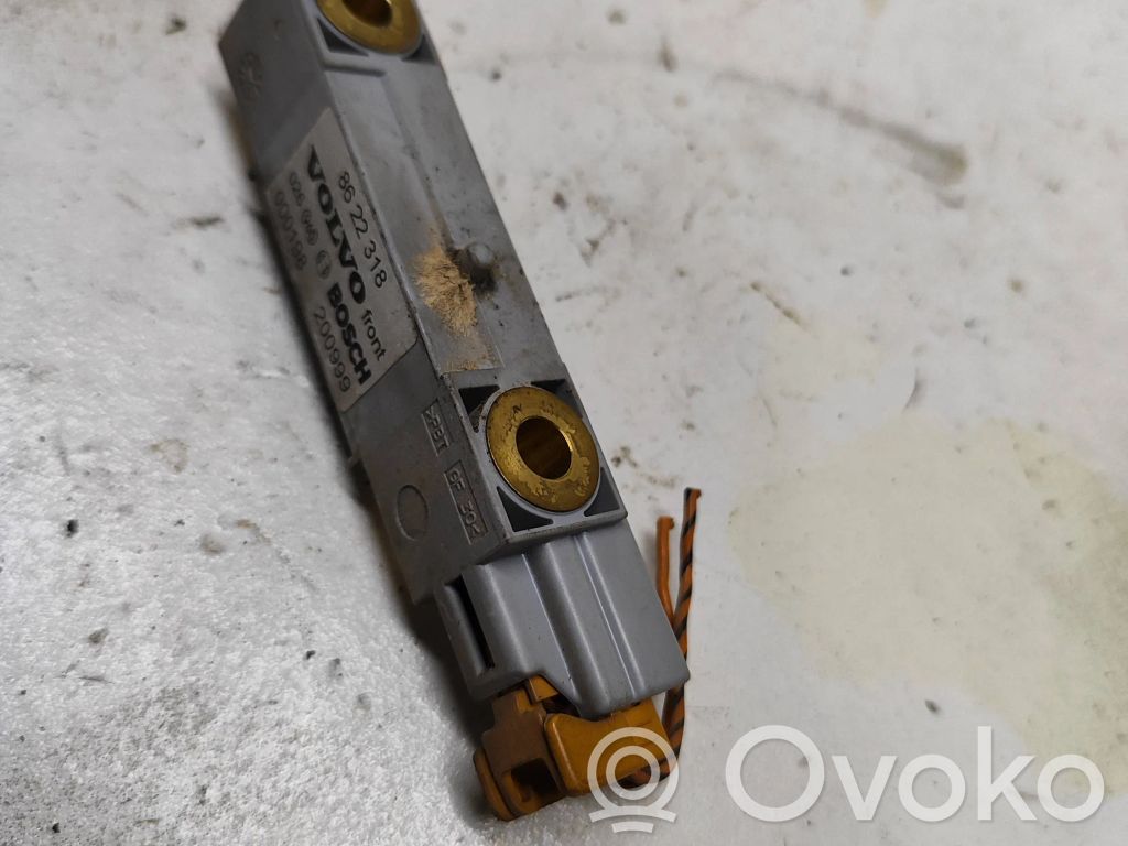 Volvo S80 Airbag deployment crash/impact sensor 