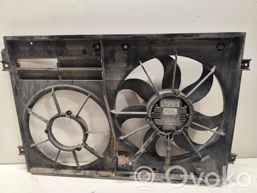 Volkswagen PASSAT B6 Elektryczny wentylator chłodnicy 