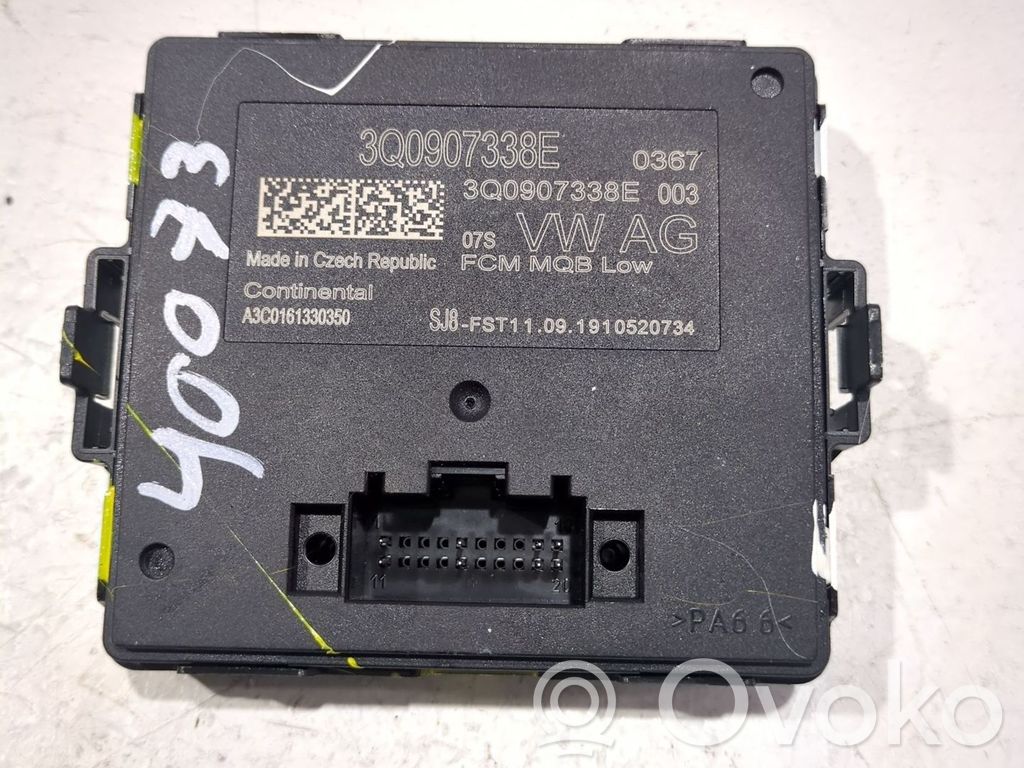 Autres unités de commande / modules   3Q0907338E