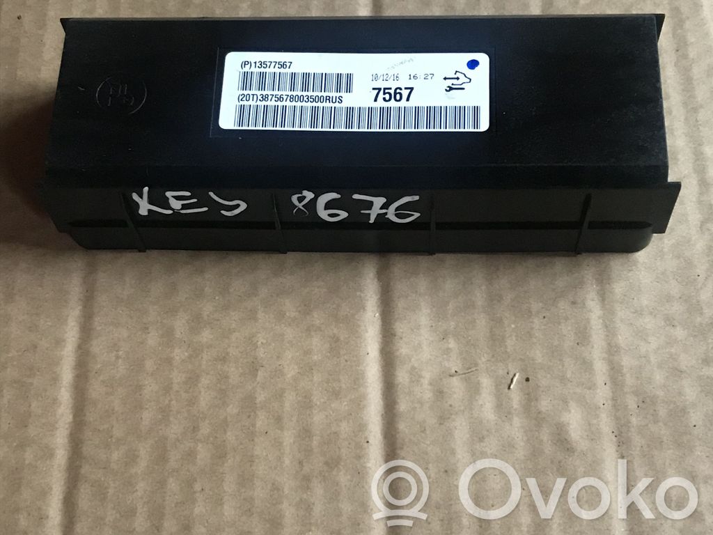 Opel Insignia A Air conditioning/heating control unit 