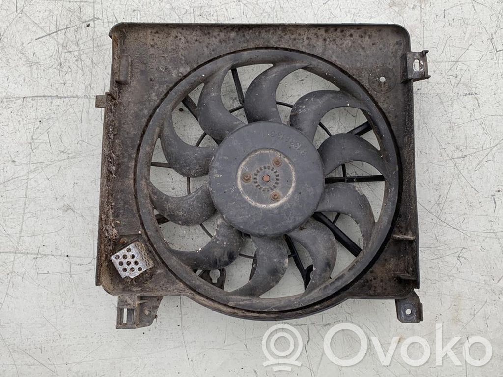 Opel Astra H Elektryczny wentylator chłodnicy 