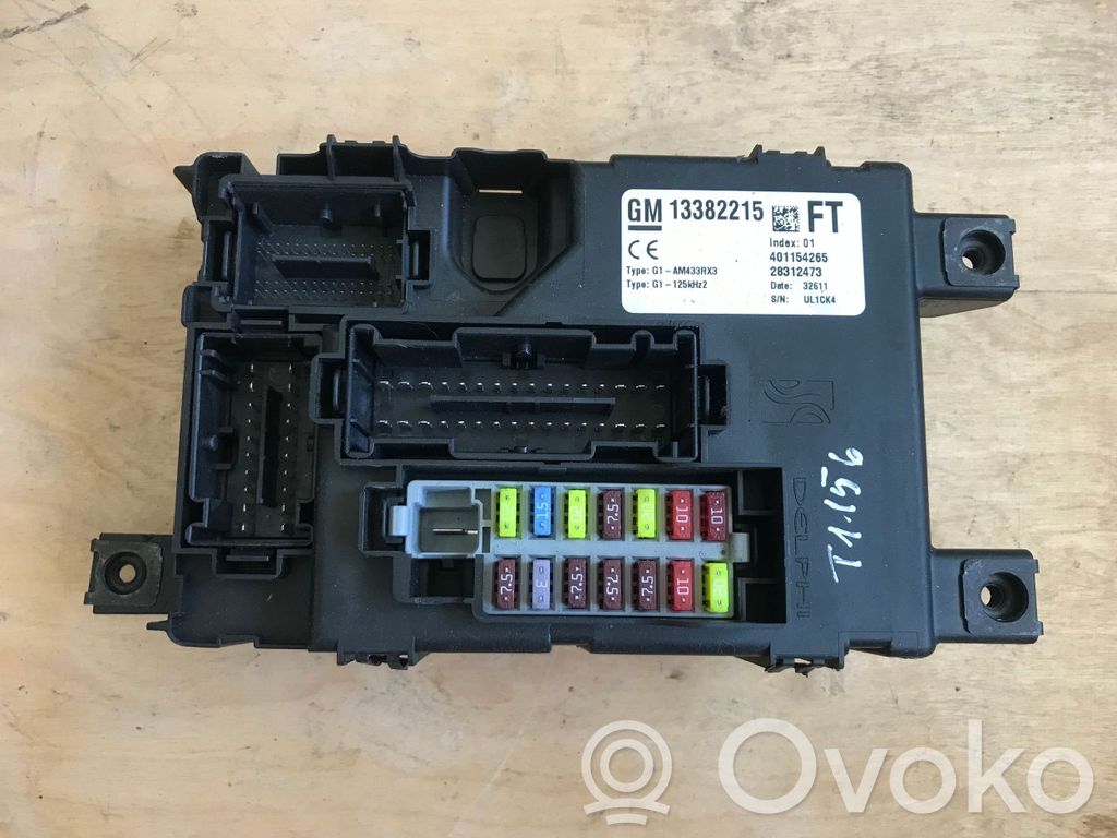 Opel Corsa D Fuse module 