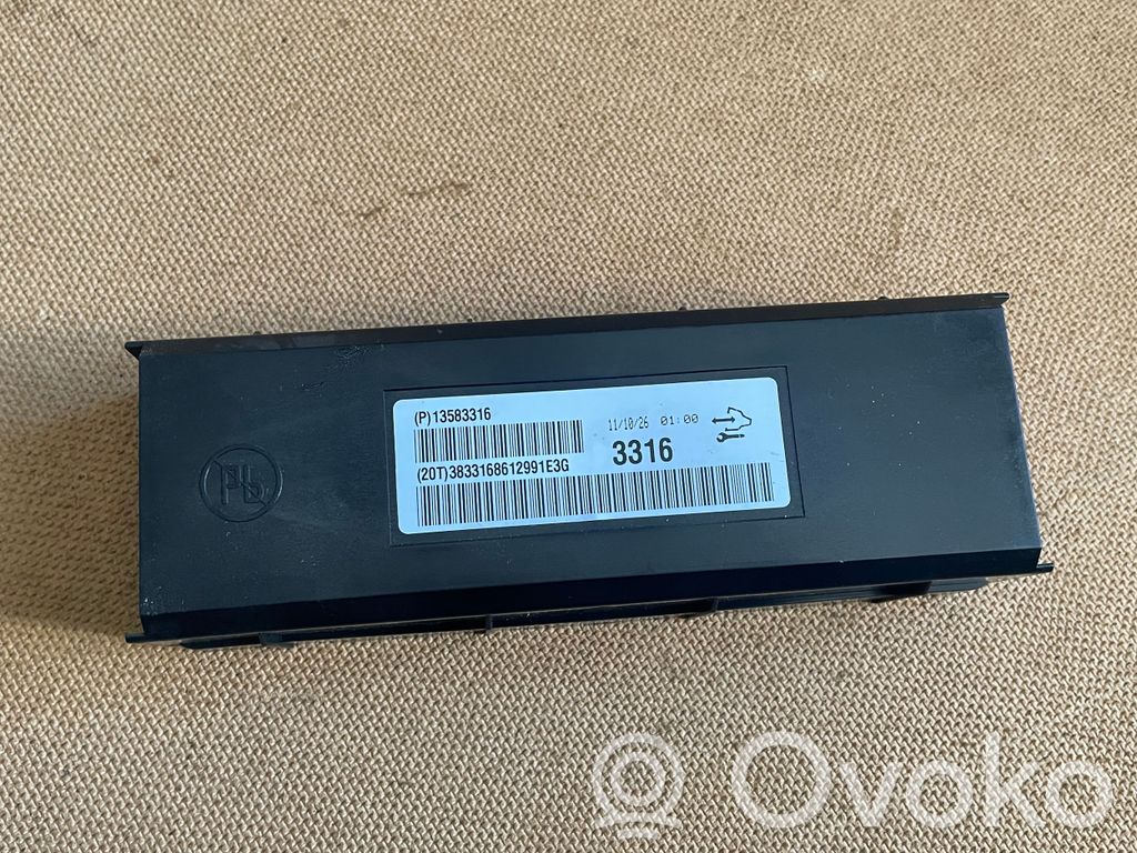 Opel Insignia A Air conditioning/heating control unit 