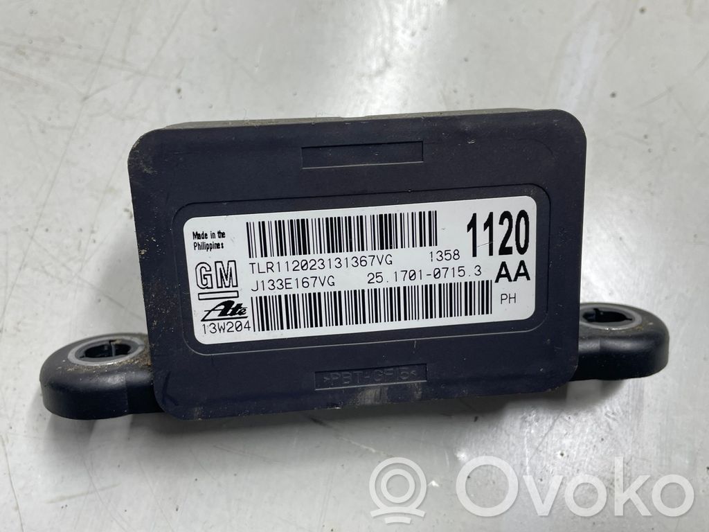 Opel Zafira C ESP acceleration yaw rate sensor 