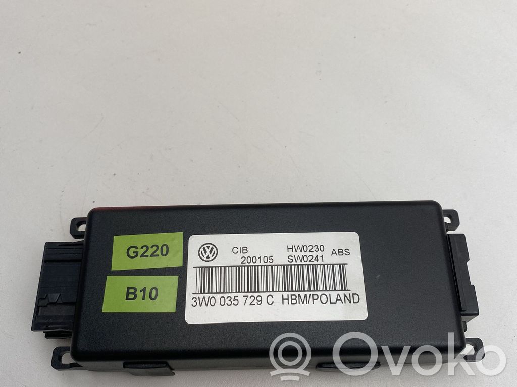 Volkswagen Phaeton Phone control unit/module 