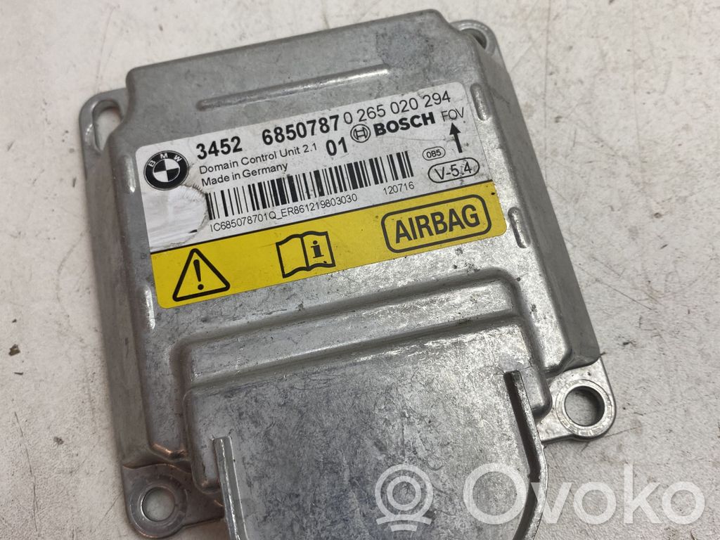 BMW 5 F10 F11 Airbag control unit/module 