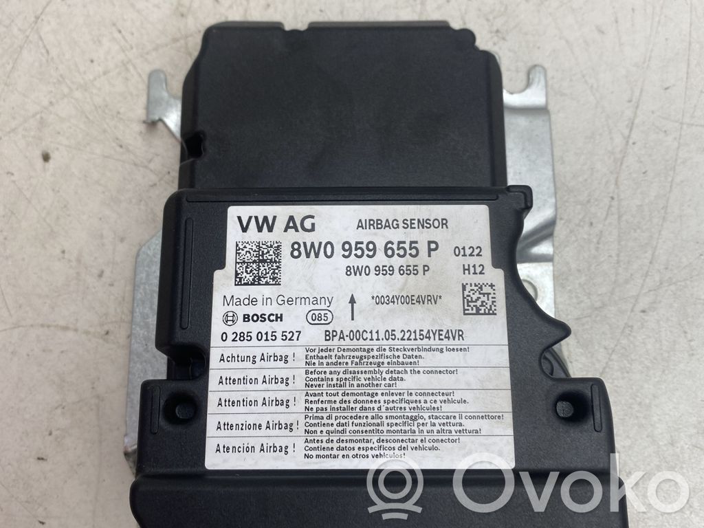 Audi A4 S4 B9 8W Airbag control unit/module 