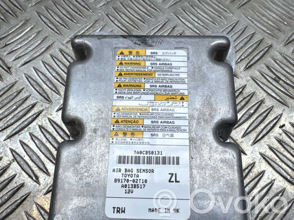 Toyota Corolla E210 E21 Airbag control unit/module 
