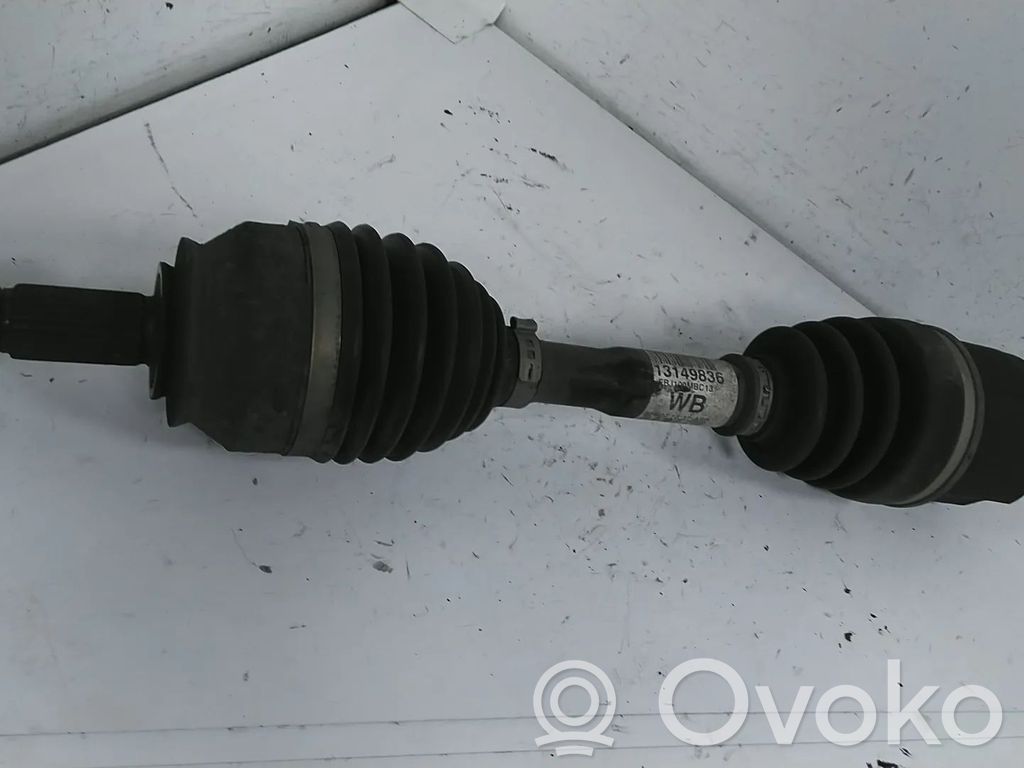 Opel Corsa D Eje de transmisión delantero 