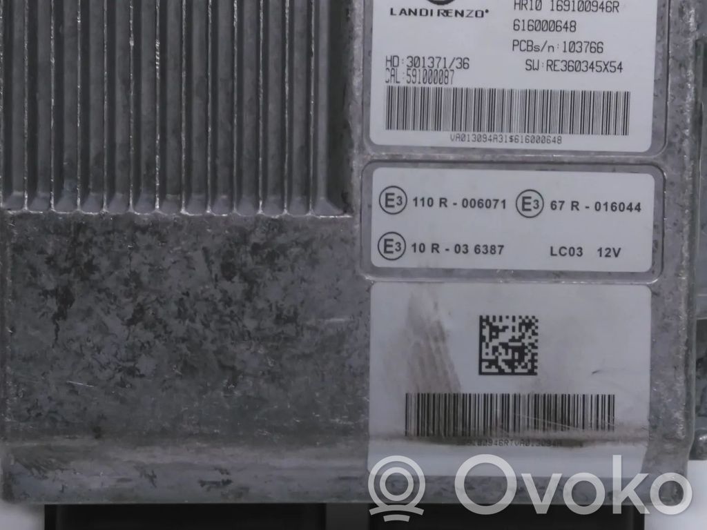 Dacia Duster II LP gas control unit module 