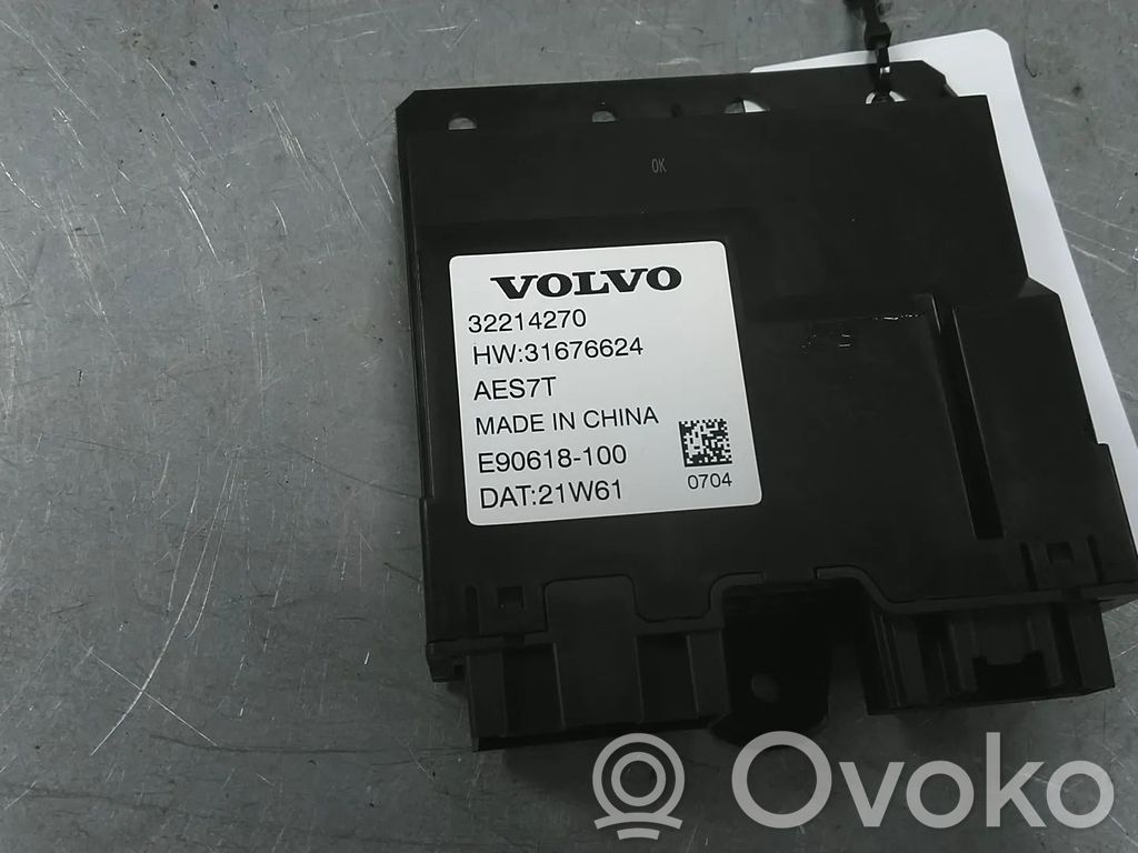Volvo XC60 Tailgate/trunk control unit/module 