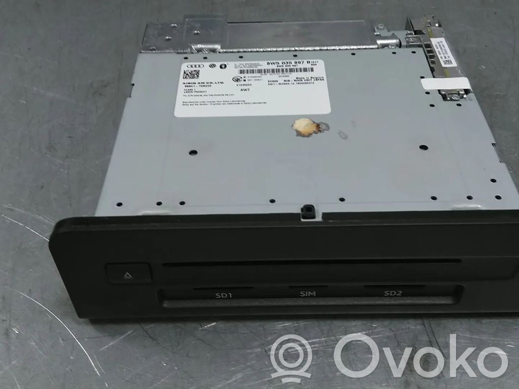 Audi A5 GPS navigation control unit/module 