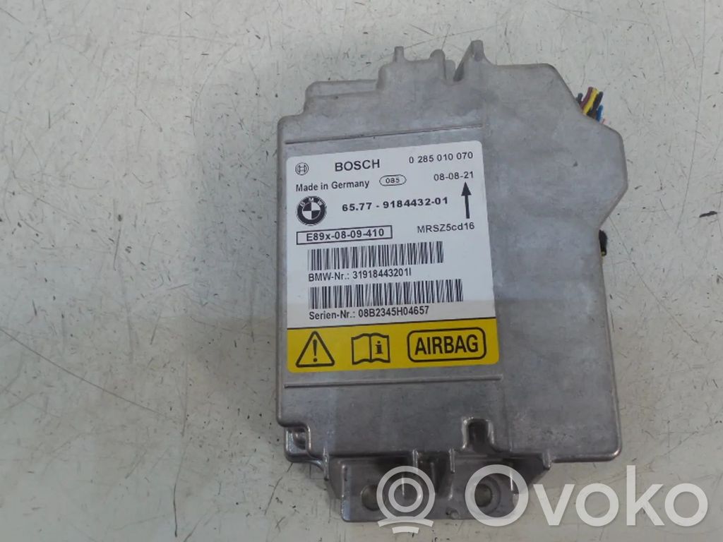 Module de contrôle airbag   65779184432,0285010070,65776977427,65779110258,65779122500,65779134280,65779166057,6977427,9110258,9122500,9134280,9166057,9184432