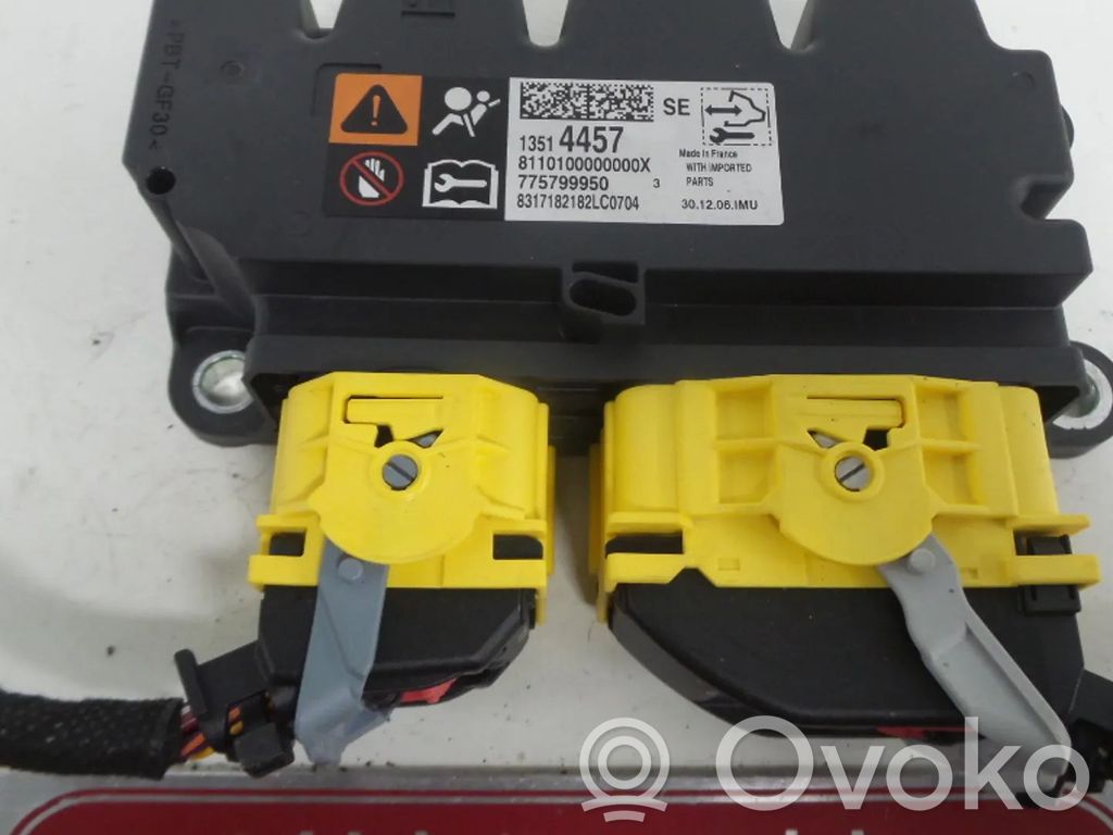 Vauxhall Astra K Airbag control unit/module 