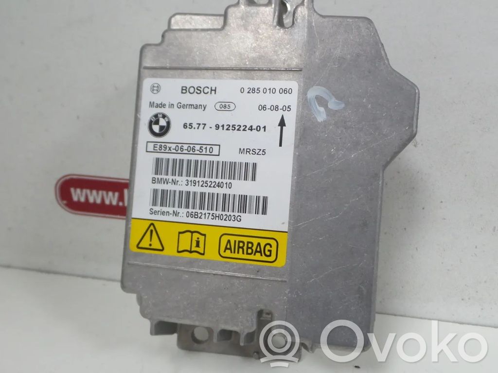 Module de contrôle airbag   9125224,65779125224