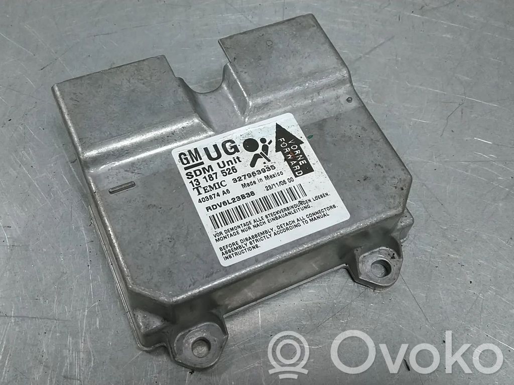Opel Corsa D Airbag control unit/module 