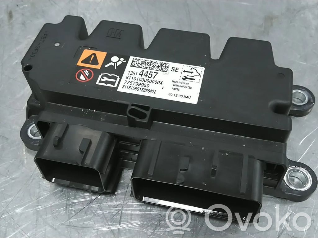 Vauxhall Astra K Airbag control unit/module 