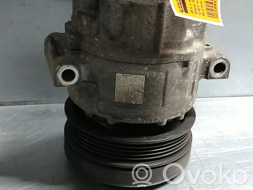 Opel Corsa D Air conditioning (A/C) compressor (pump) 