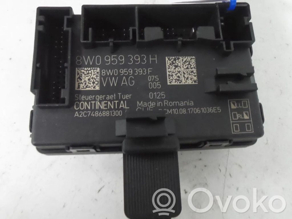 Audi A4 S4 B9 Unité de commande module de porte 