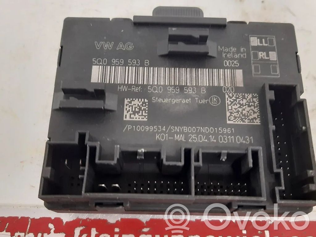 Door control unit/module   5Q0959593B