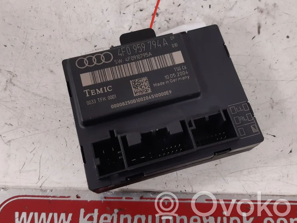 Unité de commande module de porte   4F0959794A,4F0959794