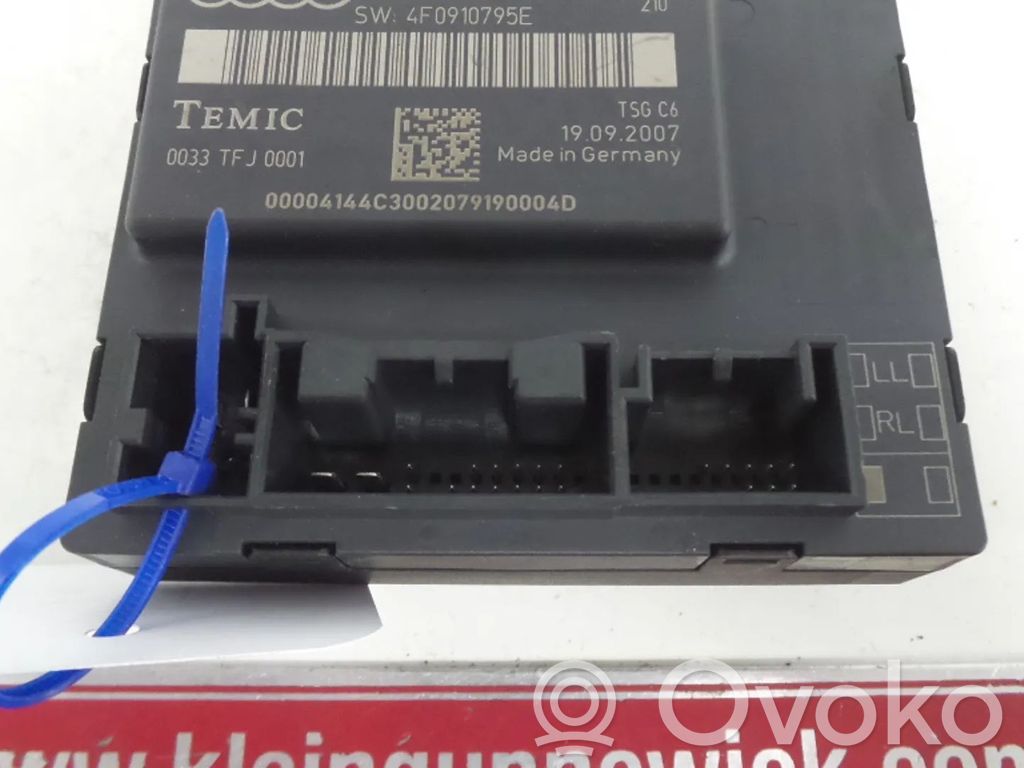 Unité de commande module de porte   4F0959795E,4F0959795F