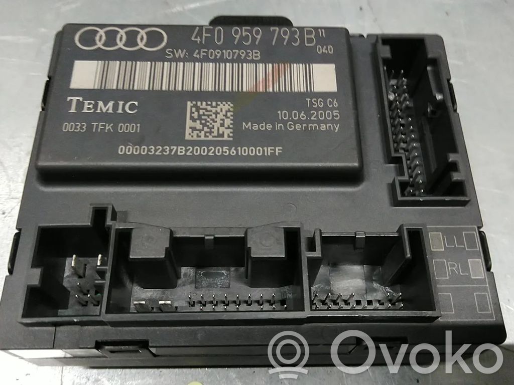 Door control unit/module   4F0959793B