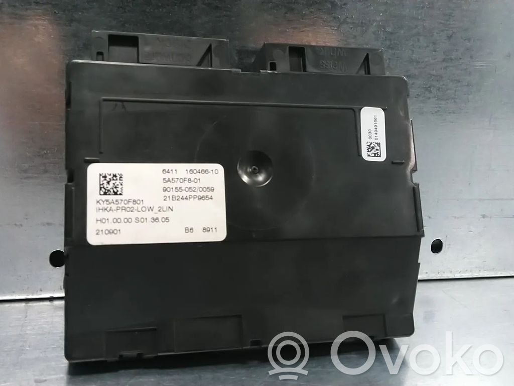BMW 2 F22 F23 Sterowania klimatyzacji / Ogrzewania 