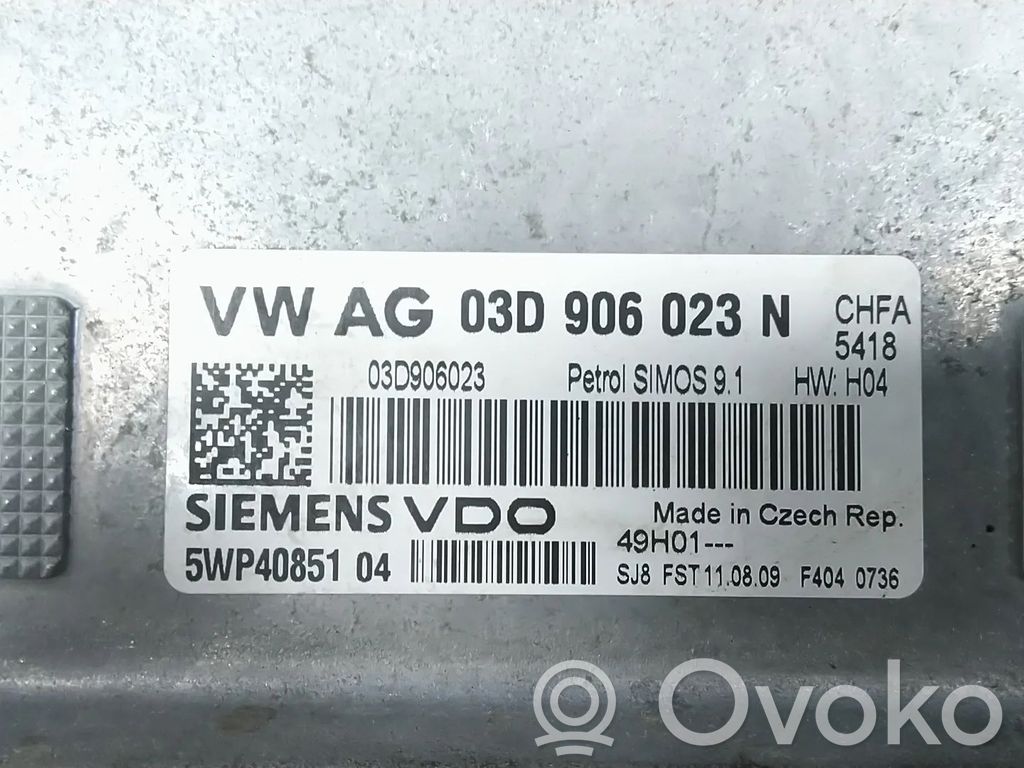 Skoda Fabia Mk2 (5J) Engine control unit/module 