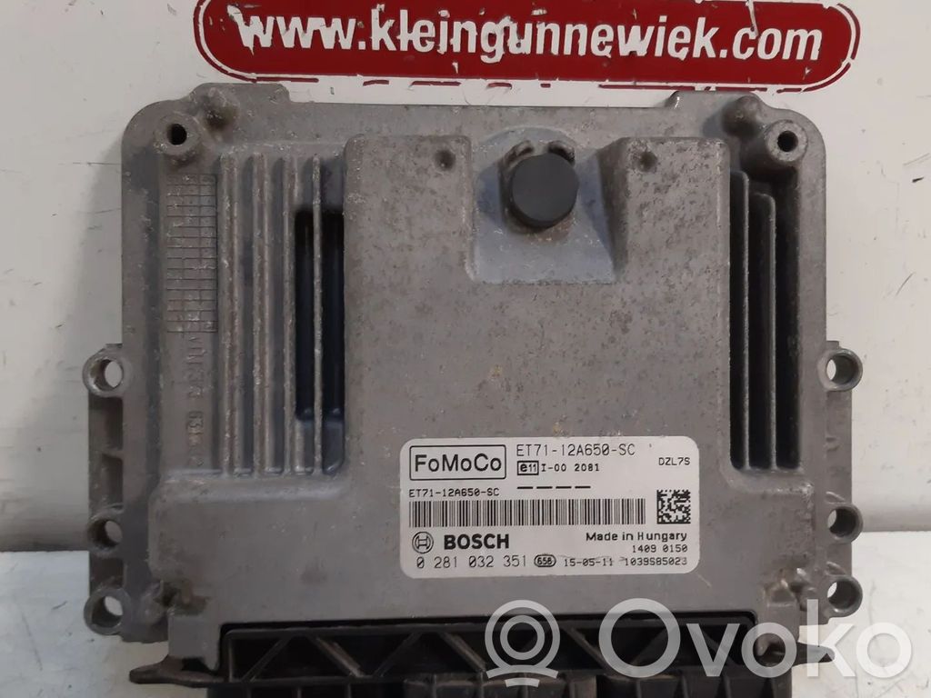 Engine control unit/module   ET7112A650SC,0281032351,UGCB