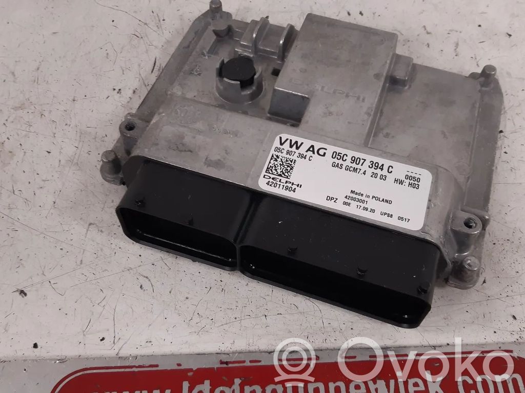 Engine control unit/module   05C907394C,05C906032C,05C906032C5FN,05C906032F,05C907394B,DLAB,DLABDLA