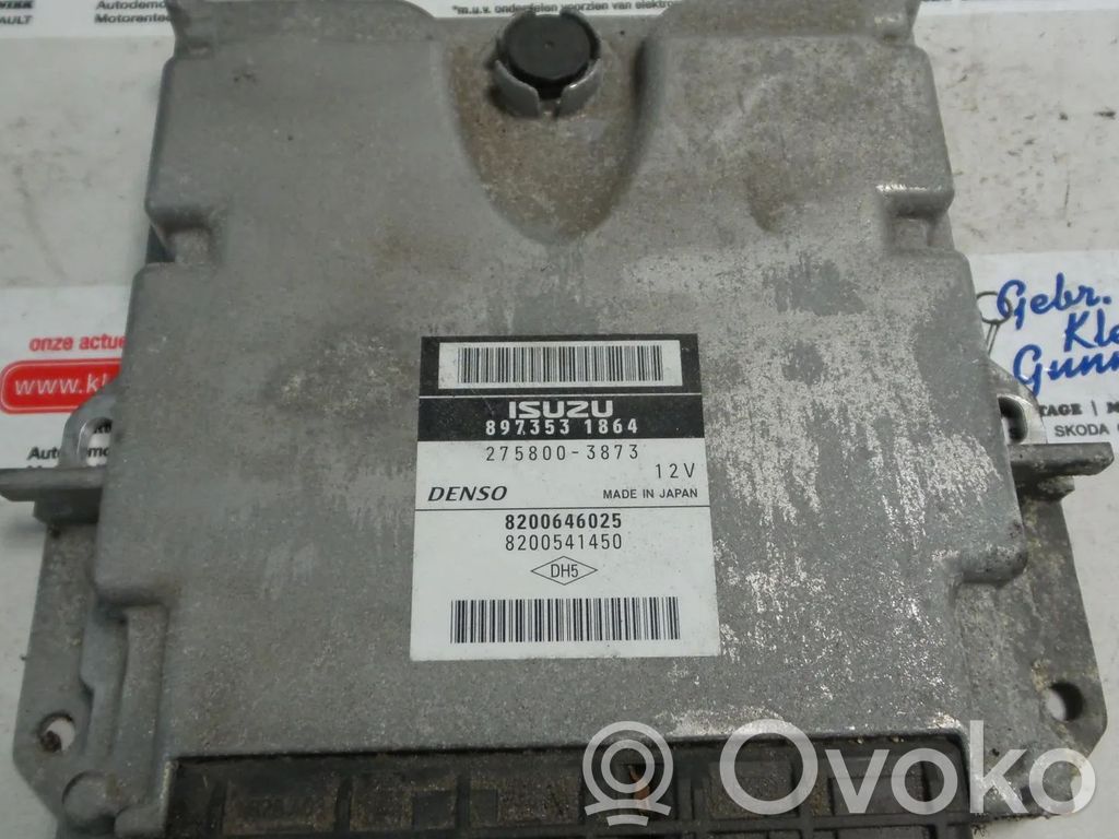 Engine control unit/module   8200646025,8200541450,P9X715