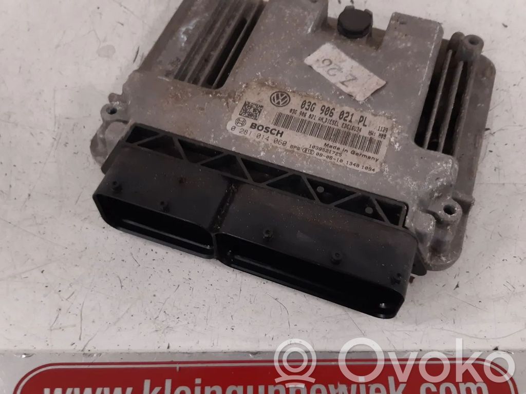 Engine control unit/module   03G906021PL,0281014060,BXF