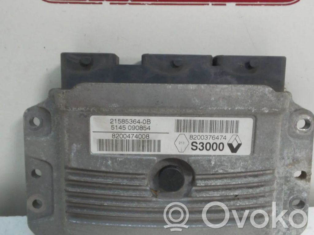 Engine control unit/module   8200474008,8200376474,8200425684,K4M791