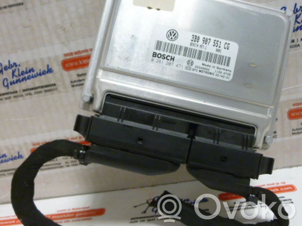 Engine control unit/module   0261207471,3B0907551CG,ATQ