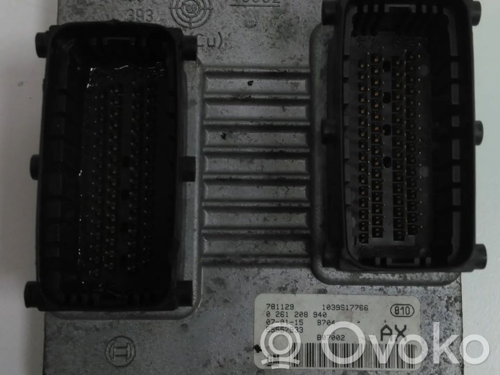 Unidad de control/módulo del motor   55557933,0261208940,Z12XEP