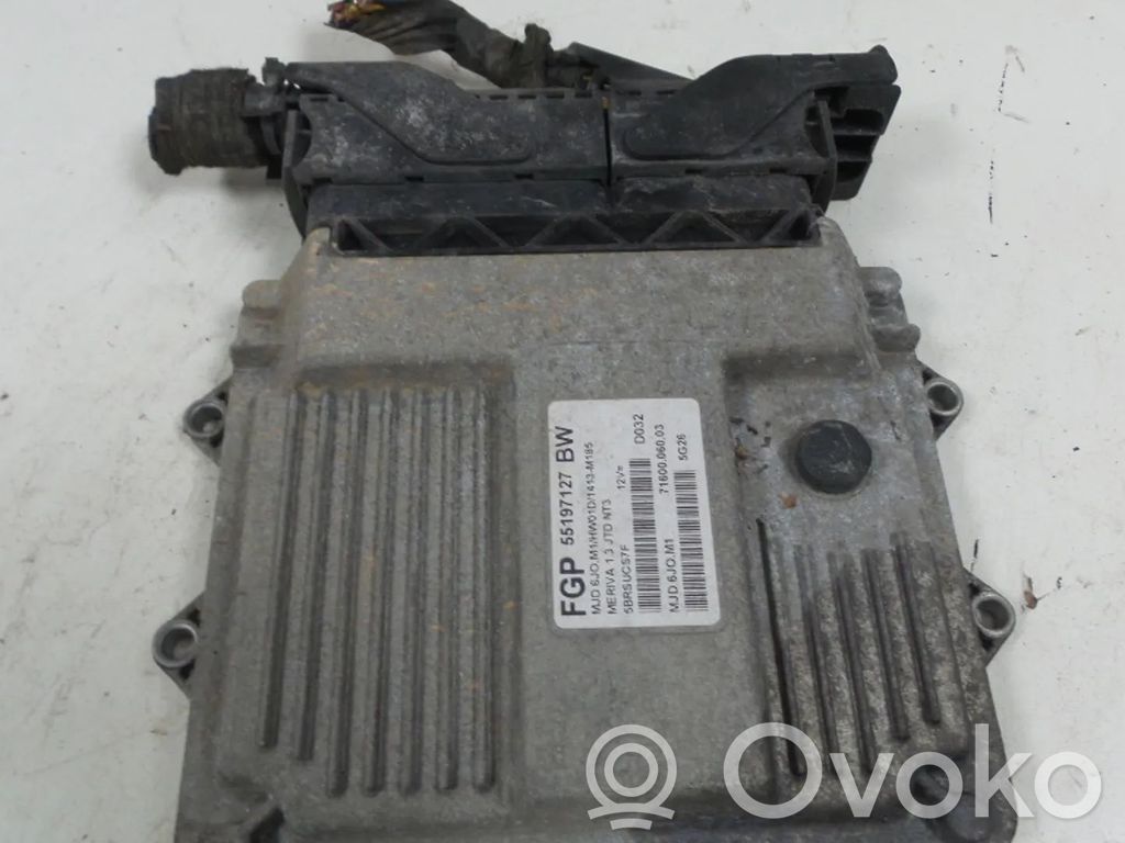 Opel Meriva A Engine control unit/module 