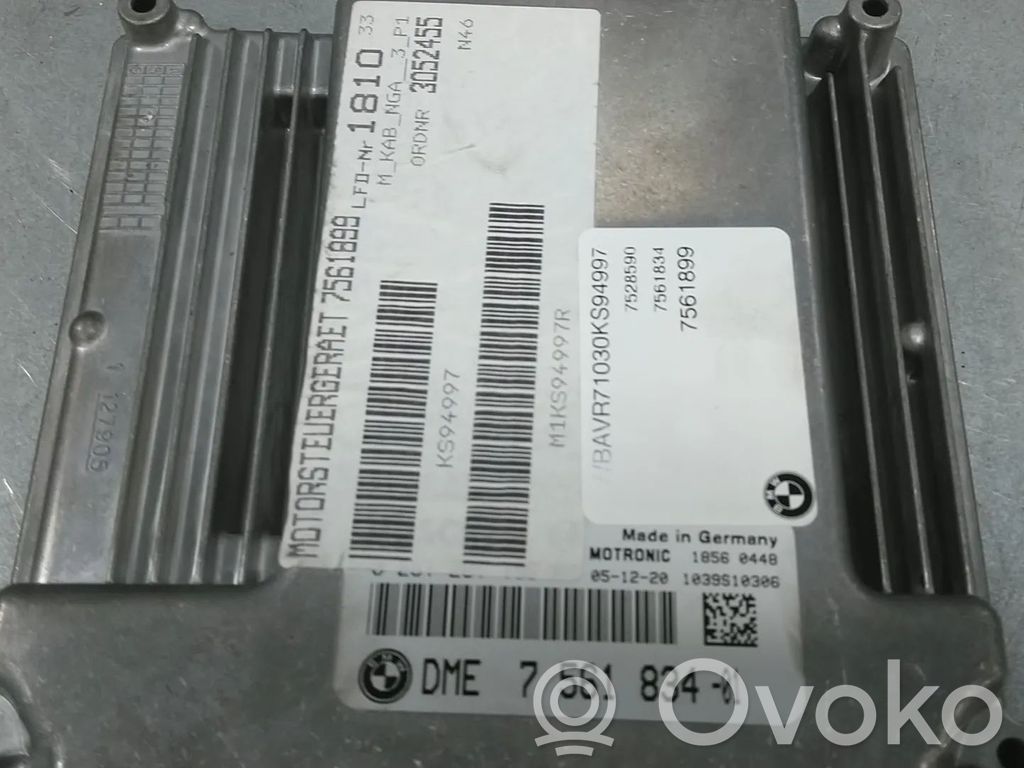 BMW 3 E90 E91 Moottorin ohjainlaite/moduuli 