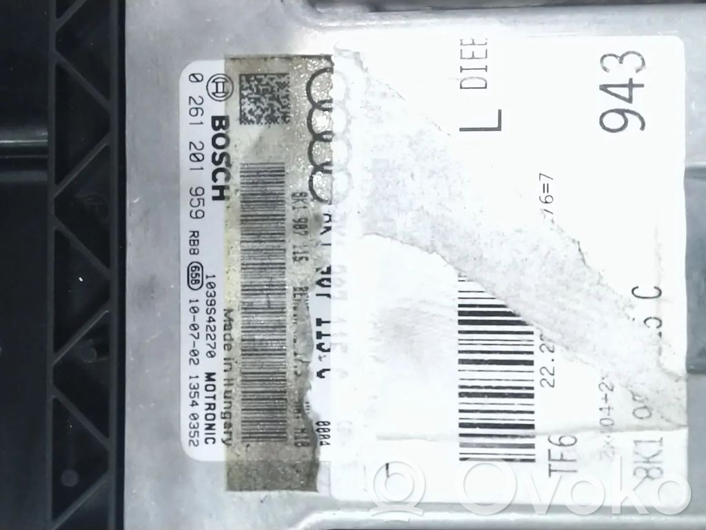 Engine control unit/module   8K1907115C,0261201959,CDHA