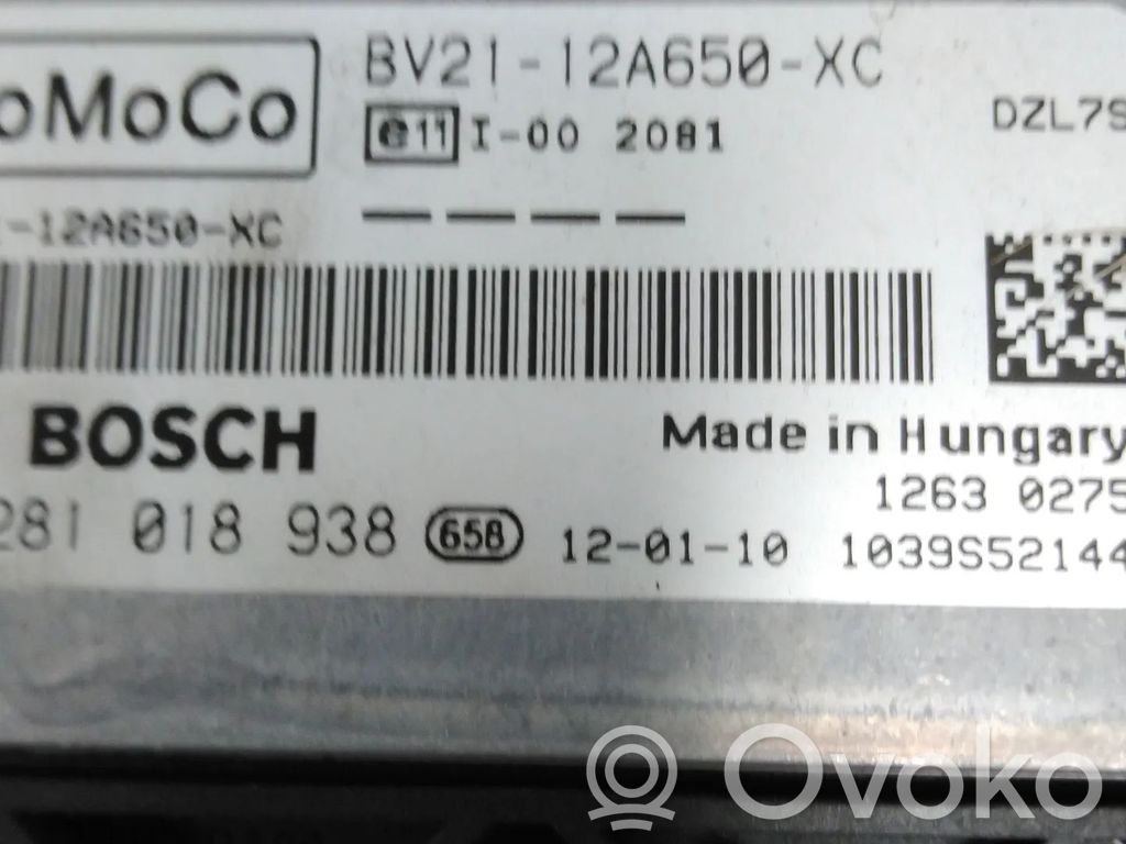 Ford Fiesta Engine control unit/module 