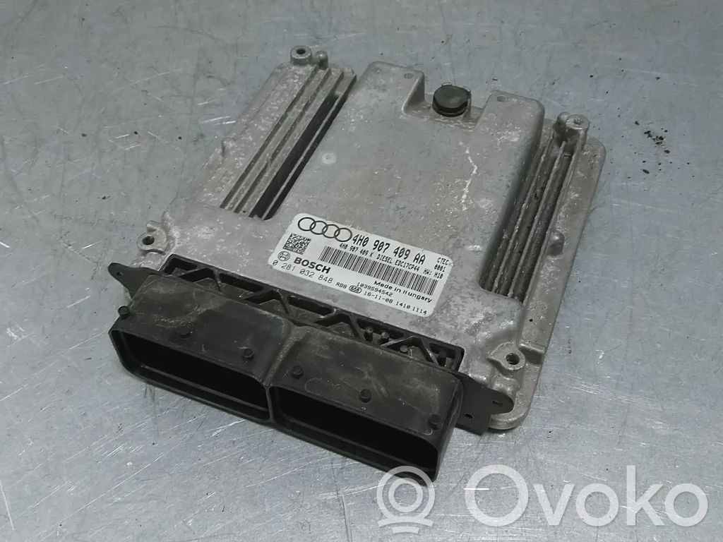 Audi A8 S8 D4 4H Engine control unit/module 