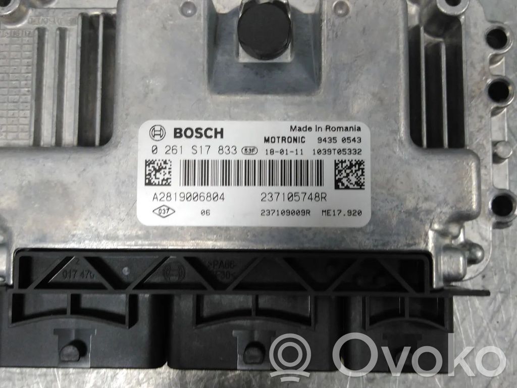 Renault Twingo III Engine control unit/module 