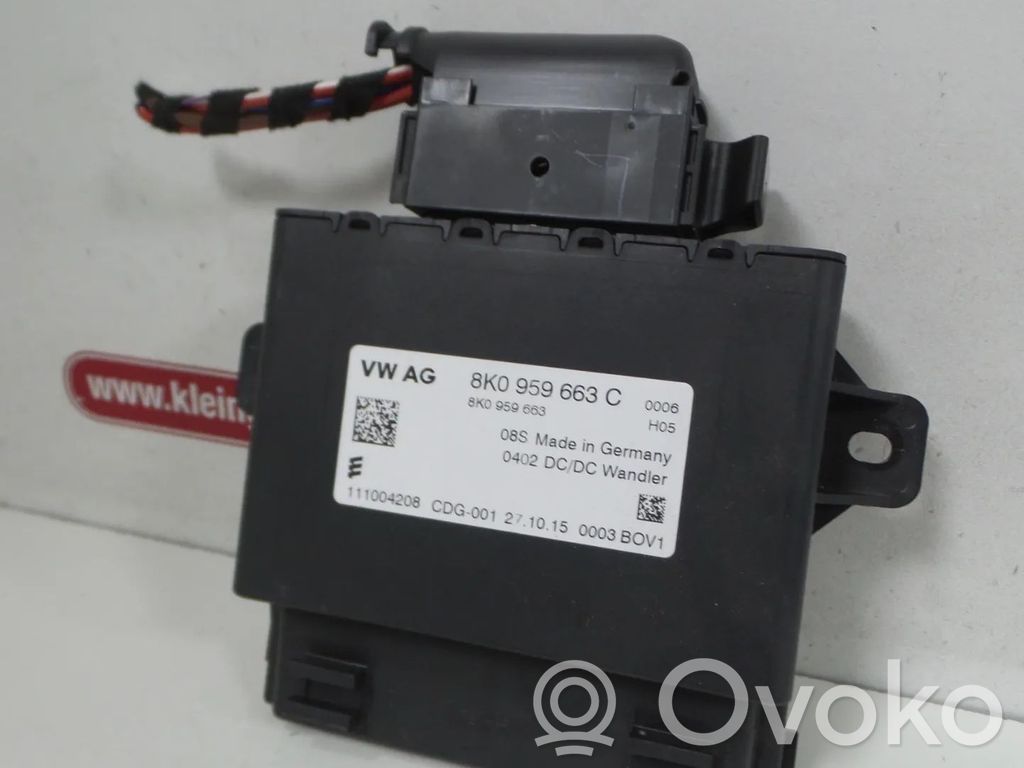 Audi A8 S8 D4 4H Altre centraline/moduli 