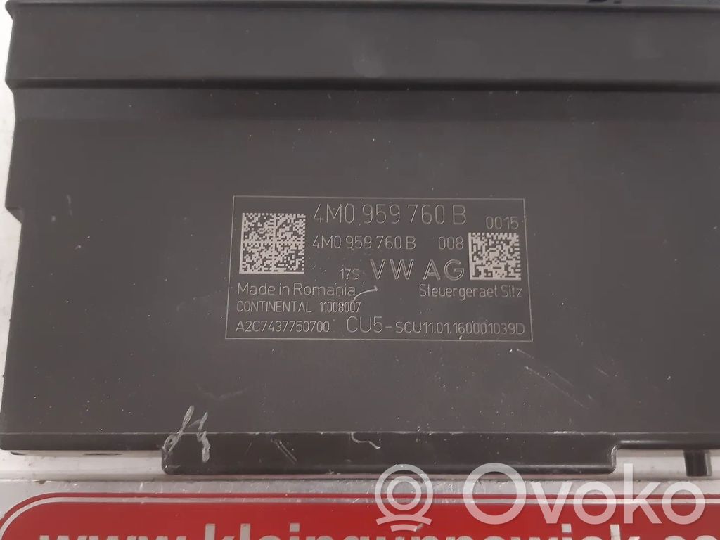 Other control units/modules   4M0959760B