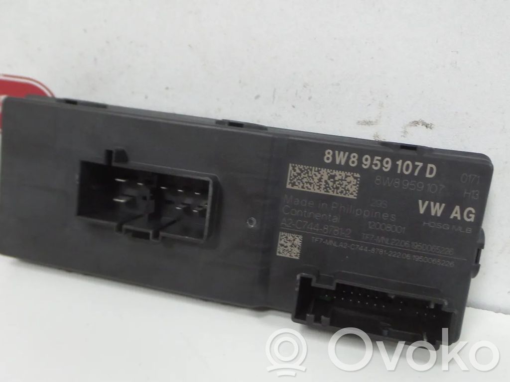 Autres unités de commande / modules   8W8959107D,8W8959107B,9A795910700,EASA,PAB959107
