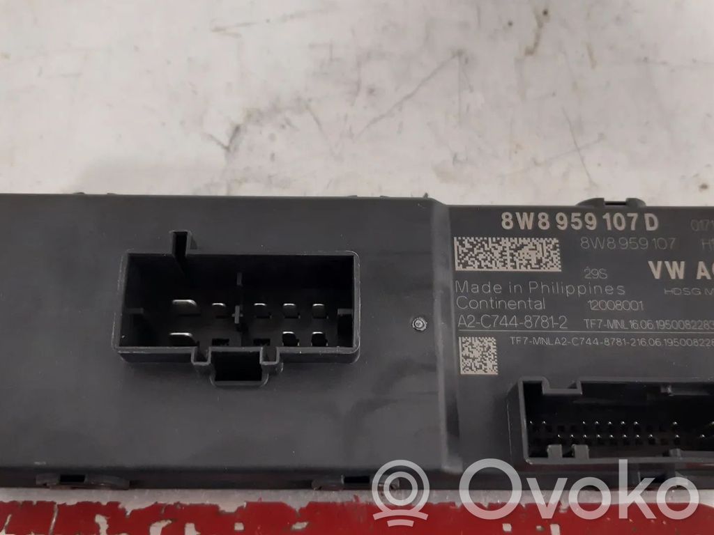 Sonstige Steuergeräte / Module   8W8959107D,8W8959107B,9A795910700,EASA,PAB959107