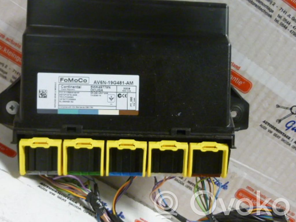 Ford Kuga II Other control units/modules 