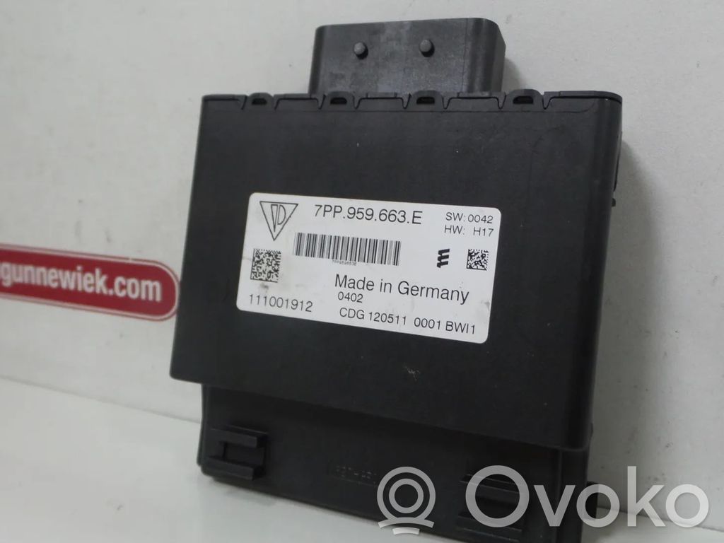 Porsche Panamera (970) Other control units/modules 